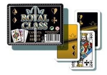 Canasta-ROYAL CLASS plastová krabička (BONAPARTE) EAN: 8594011771131 