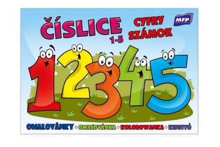 Omalovánky A5 Číslice 1-5 (MFP)