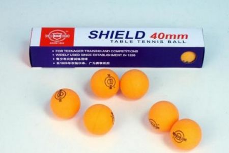 Míčky na stolní tenis 6 ks SHIELD 4cm