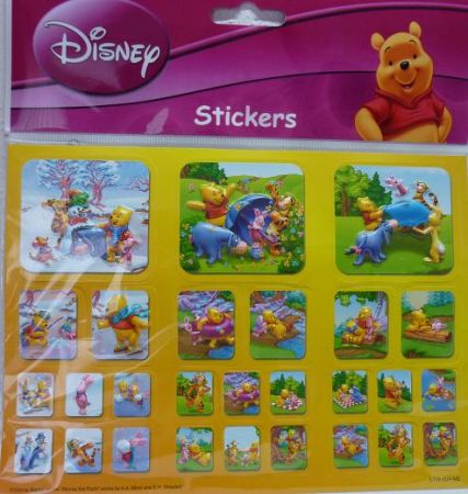 CANPOL-Samolepka Disney,,G&quot; 3D Winnie EAN:5902814358955G