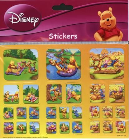 CANPOL-Samolepka Disney,,D&quot; 3D Winnie EAN:5902814358955D