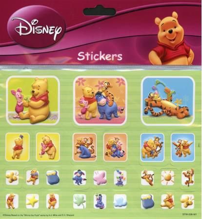 CANPOL-Samolepka Disney,,B&quot; 3D Winnie EAN:5902814358955B