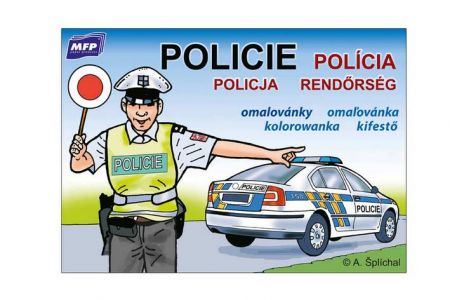 MFP Omalovánky Policie A5