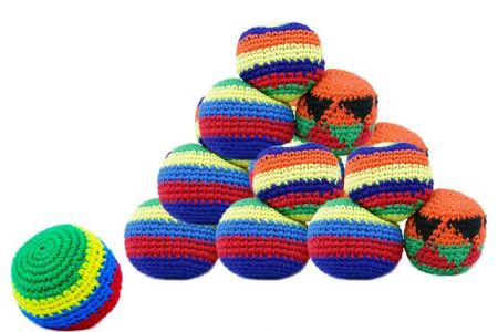 Míček HACKY SACK barevný