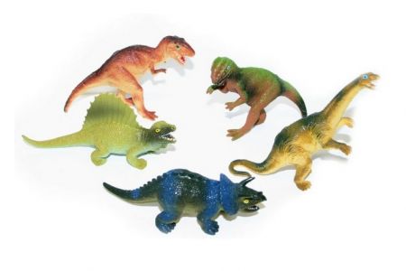 Dinosauři v sáčku 5ks větší