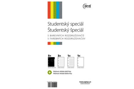 Studentský speciál A4, 5 x 20 listů