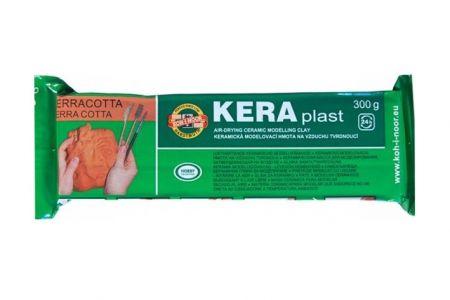 KOH-I-NOOR Hmota modelovací 131709 keraplast terra 300g