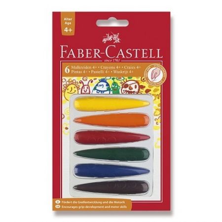 Pastelky Faber-Castell plastové 6 barev