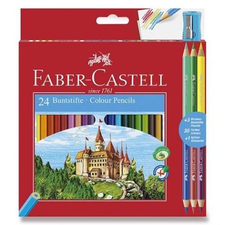 Pastelky Faber-Castell 24 barev