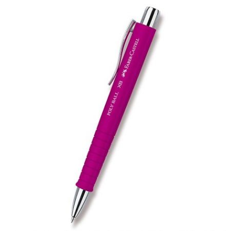 Kuličková tužka Faber-Castell 241 Poly Ball XB růžová