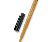 Popisovač Faber-Castell Pitt Artist Pen Brush - hnědé a metalické 268