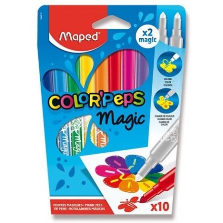 Fixy Maped Color&sbquo;Peps Magic 8 + 2 kusů