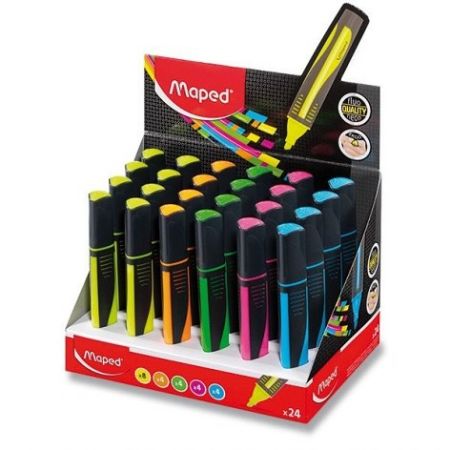 Zvýrazňovač Maped Fluo Peps Max stojánek