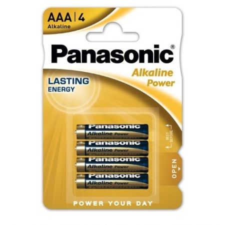 Baterie Panasonic Alkaline Power AAA, 4 ks