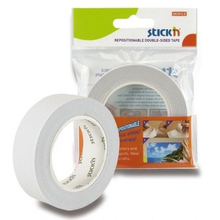 Oboustranná lepicí páska Hopax Stick’n Re-Stick Tape 12 mm x 12 m