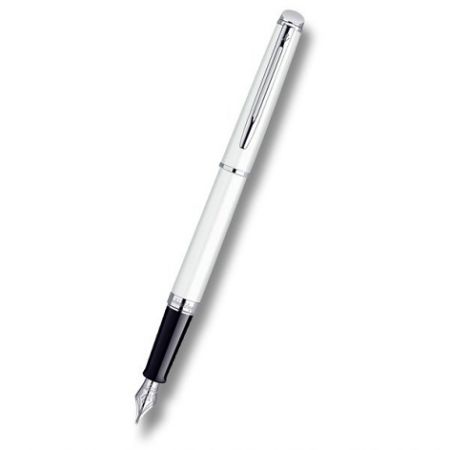 Waterman Hémisphere White Lacquer CT hrot M