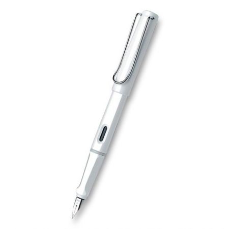 Lamy Safari Shiny White hrot M