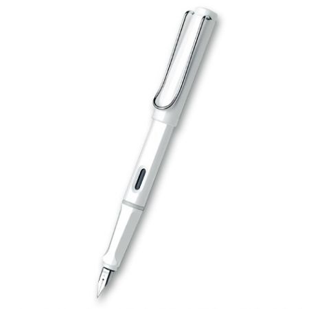 Lamy Safari Shiny White hrot F