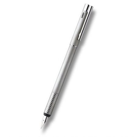 Lamy Logo Brushed Steel hrot EF