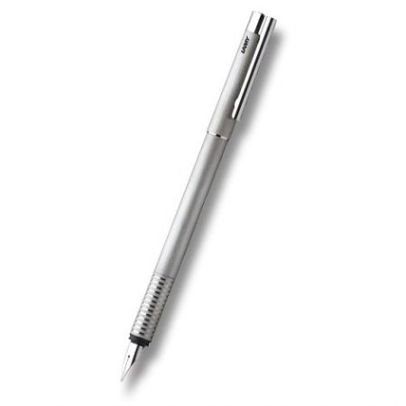 Lamy Logo Brushed Steel hrot M