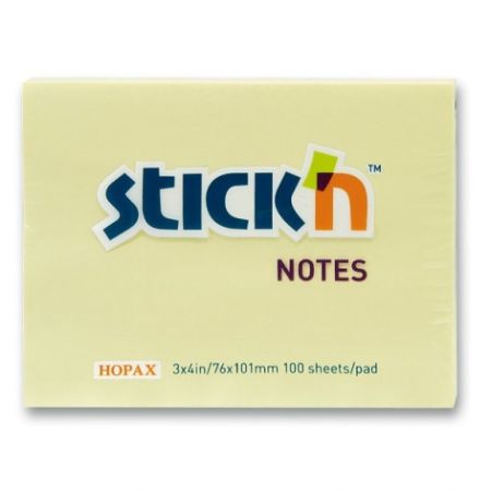 Samolepicí bloček Stick&sbquo;n Notes 76 × 101 mm, 100 listů