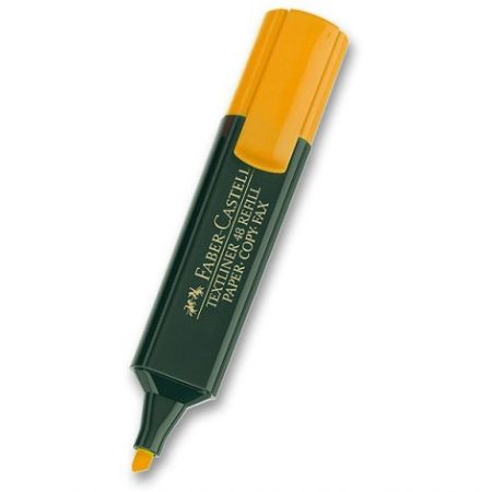 Zvýrazňovač Faber-Castell Textliner 1548 oranžový