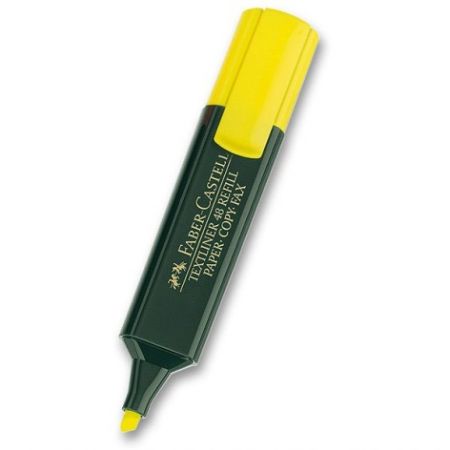 Zvýrazňovač Faber-Castell Textliner 1548 žlutý