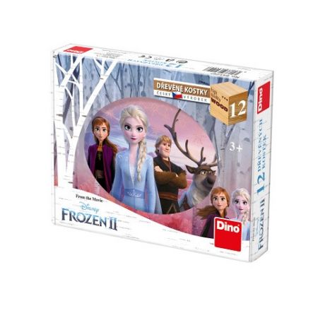 Kubus FROZEN 2, 12 kostek - Ledové království