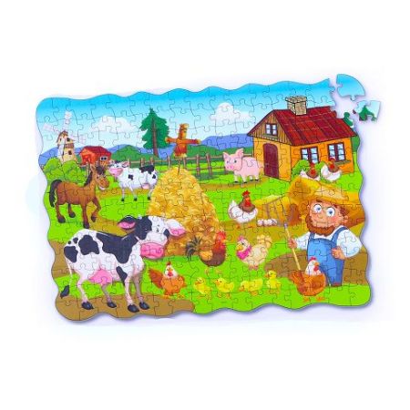 Puzzle farma 208 ks, 90x64 cm