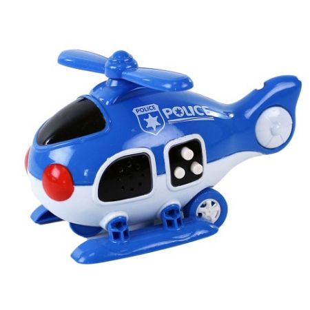 Helikoptéra policie zvuk, světlo