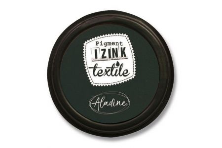 Razítkovací polštářek Aladine Izink Textile ČERNÁ