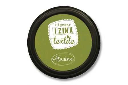 Razítkovací polštářek Aladine Izink Textile ZELENÁ