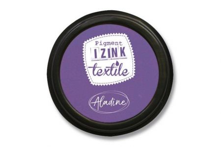 Razítkovací polštářek Aladine Izink Textile FIALOVÁ