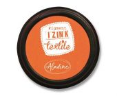 Razítkovací polštářek Aladine Izink Textile ORANŽOVÁ