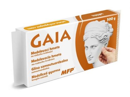 Modelovací hmota GAIA 500g bílá