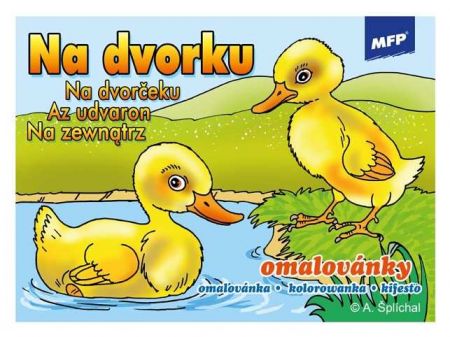 Omalovánky MFP Na dvorku