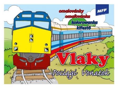 Omalovánky MFP Vlaky