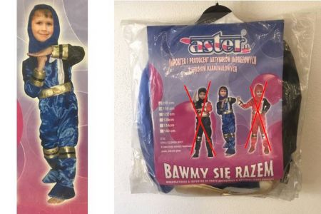 Dětský kostým na karneval Power Rangers 110-116cm