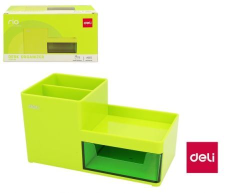 Organizér plastový DELI EZ25150 zelený