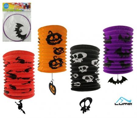 Lampion 15cm Halloween mix