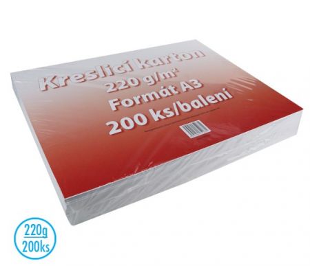 Kreslící karton A3 220g