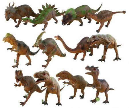 Dinosaurus obr, 45 - 51 cm, 12 druhů