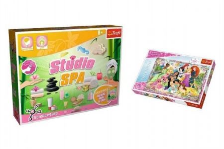 PACK Science for you Studio SPA 21 pokusů + Puzzle Disney Princezny 260 dílků v krabici 40