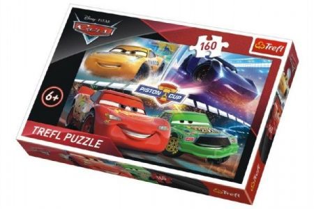 Puzzle Cars 3 Disney 41x27,5cm 160 dílků v krabici 29x19x4cm