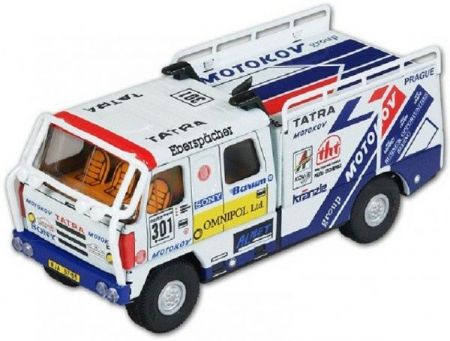 Auto Tatra 815 rallye kov 18cm 1:43 v krabičce Kovap