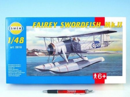 Model Fairey Swordfish Mk.2 26,4x29cm v krabici 34x19x5,5cm