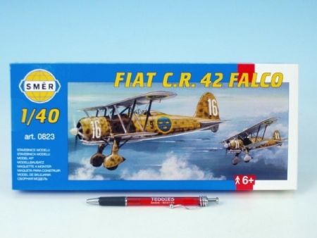 Model Fiat C.R. 42 FALCO 20,9x24,1cm v krabici 31x13,5x3,5cm