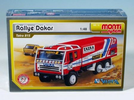 Stavebnice Monti 10 Rallye Dakar Tatra 815 1:48 v krabici 22x15x6cm