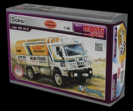 Stavebnice Monti 07 Rallye Dakar Liaz 1:48 v krabici 22x15x6cm