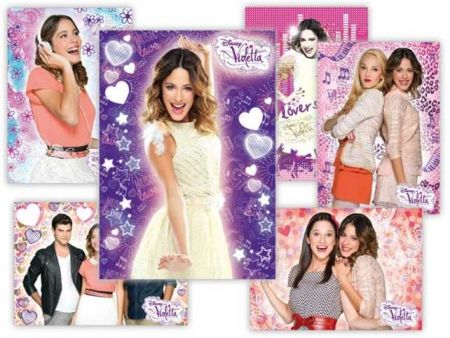 Pohlednice sr Y013 F Disney (Violetta) UV